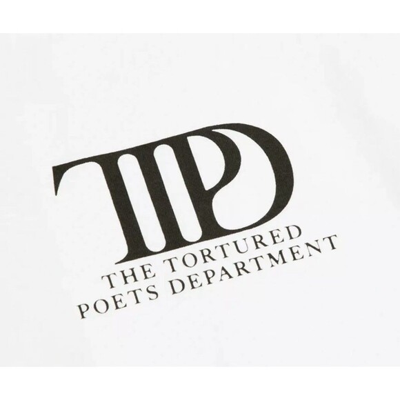 Taylor Swift T-Shirt Tortured Poets Department Official Tour Shirt Size S - Picture 5 of 12